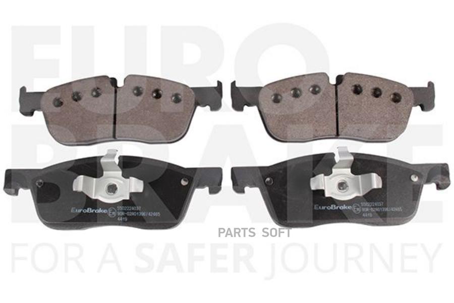 

Тормозные колодки EUROBRAKE передние 5502224037
