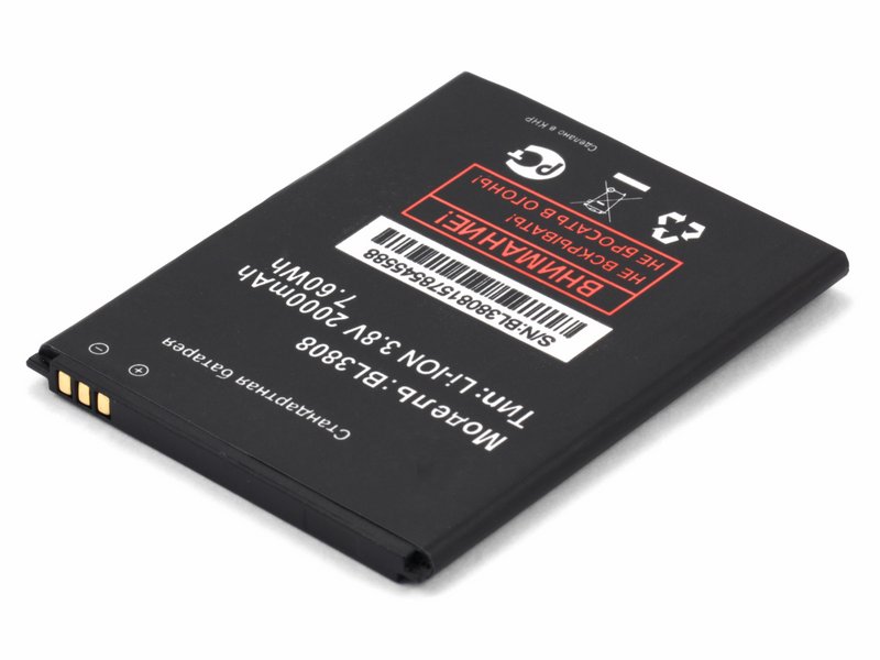 

Аккумулятор для телефона Fly IQ456 ERA Life 2 (BL3808)