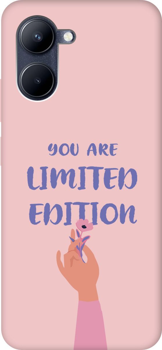 

Чехол на realme C33 Silky Touch Premium с принтом "Limited Edition" розовый, Розовый;фиолетовый, 1577100