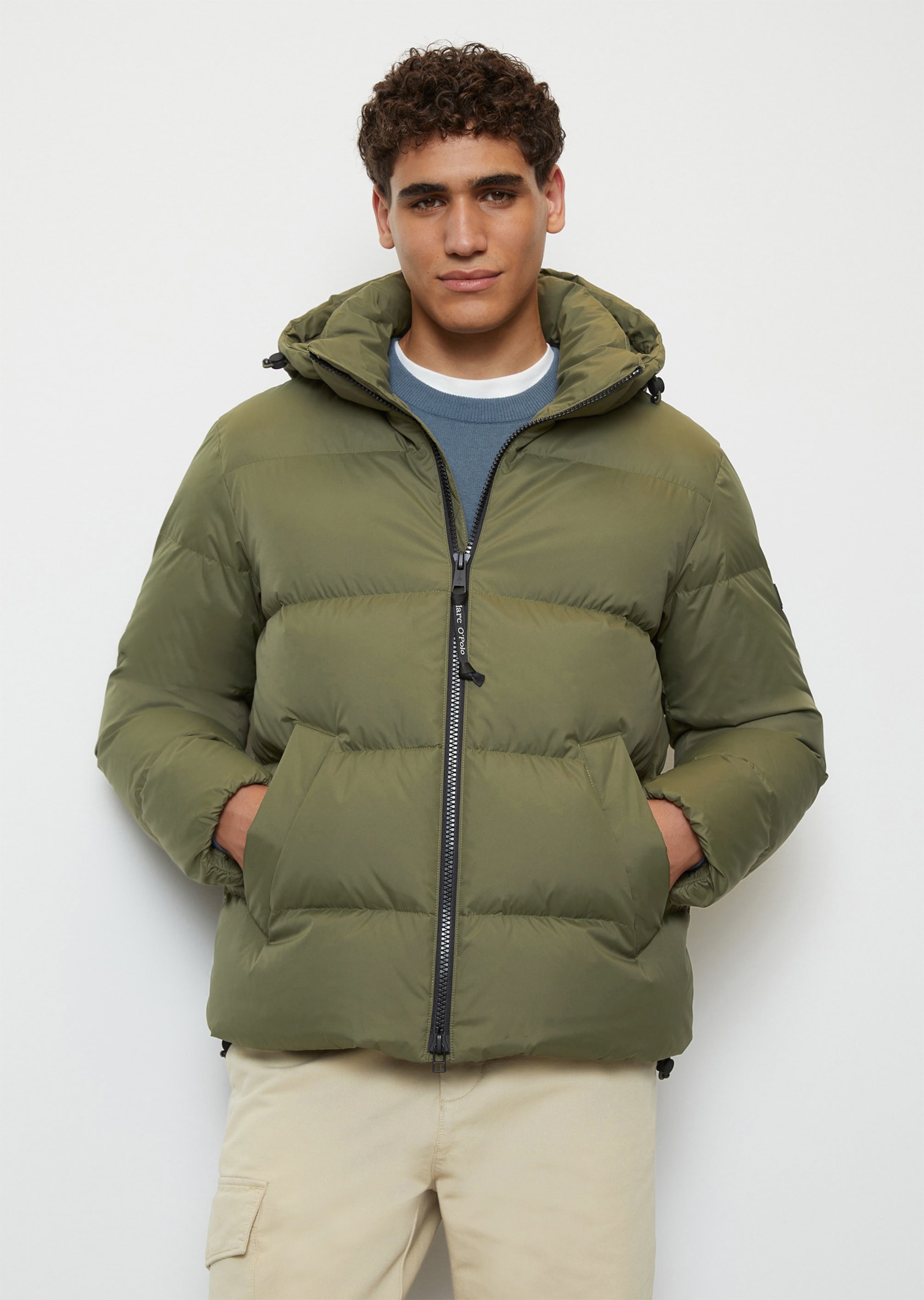 

Куртка мужская Marc O’Polo 329096070048 зеленая M, Зеленый, 329096070048
