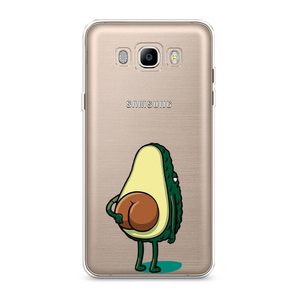 

Чехол Awog на Samsung Galaxy J7 2016 / Самсунг J7 2016 "Попа авокадо", Зеленый;коричневый;прозрачный, 23050-10