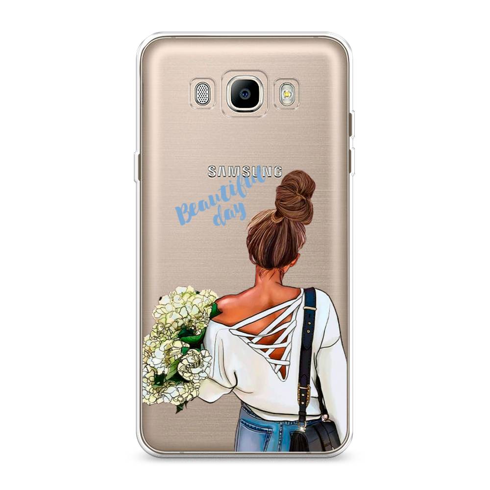 

Чехол Awog на Samsung Galaxy J7 2016 / Самсунг J7 2016 "Beautiful day vector", Коричневый;белый;зеленый, 23050-6