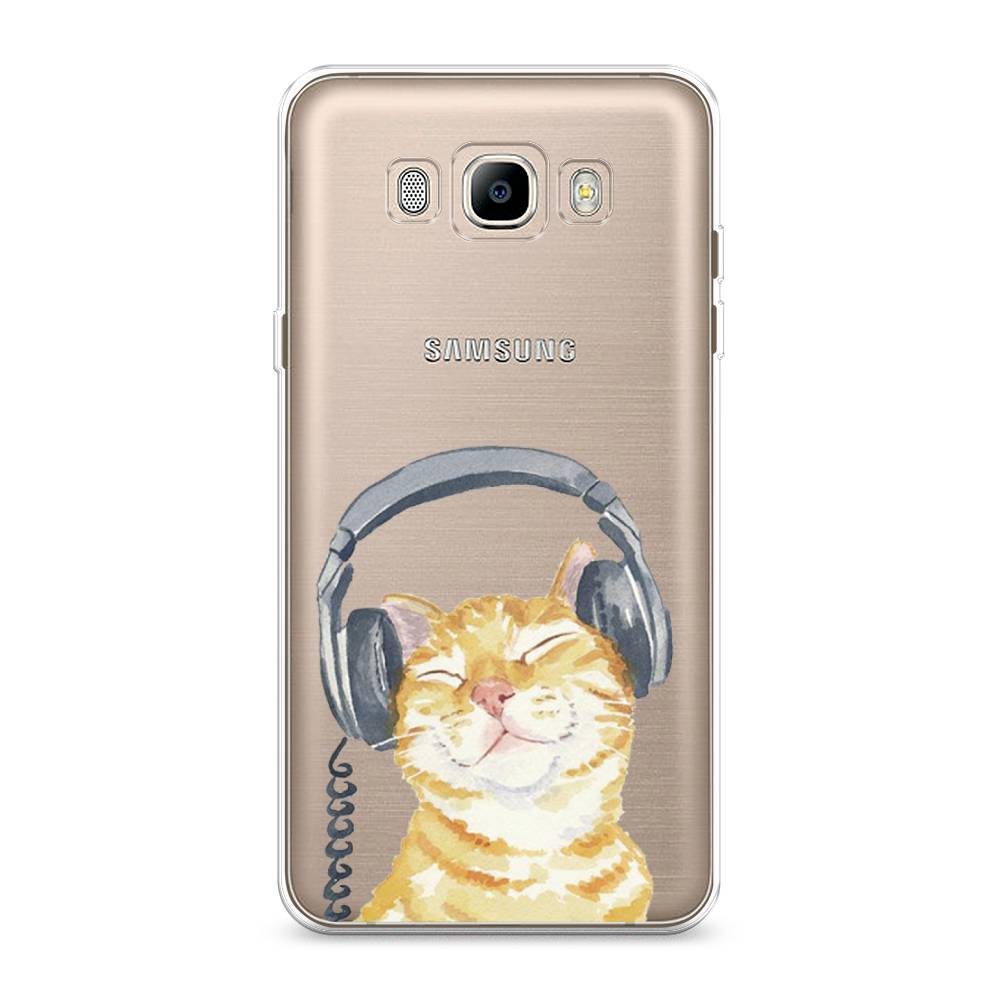 

Чехол Awog "Кот меломан" для Samsung Galaxy J7 2016