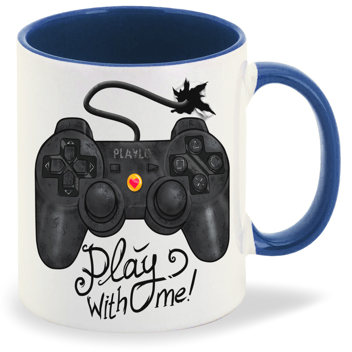 

Кружка CoolPodarok Прикол Джойстик Play with me, Прикол Джойстик Play with me
