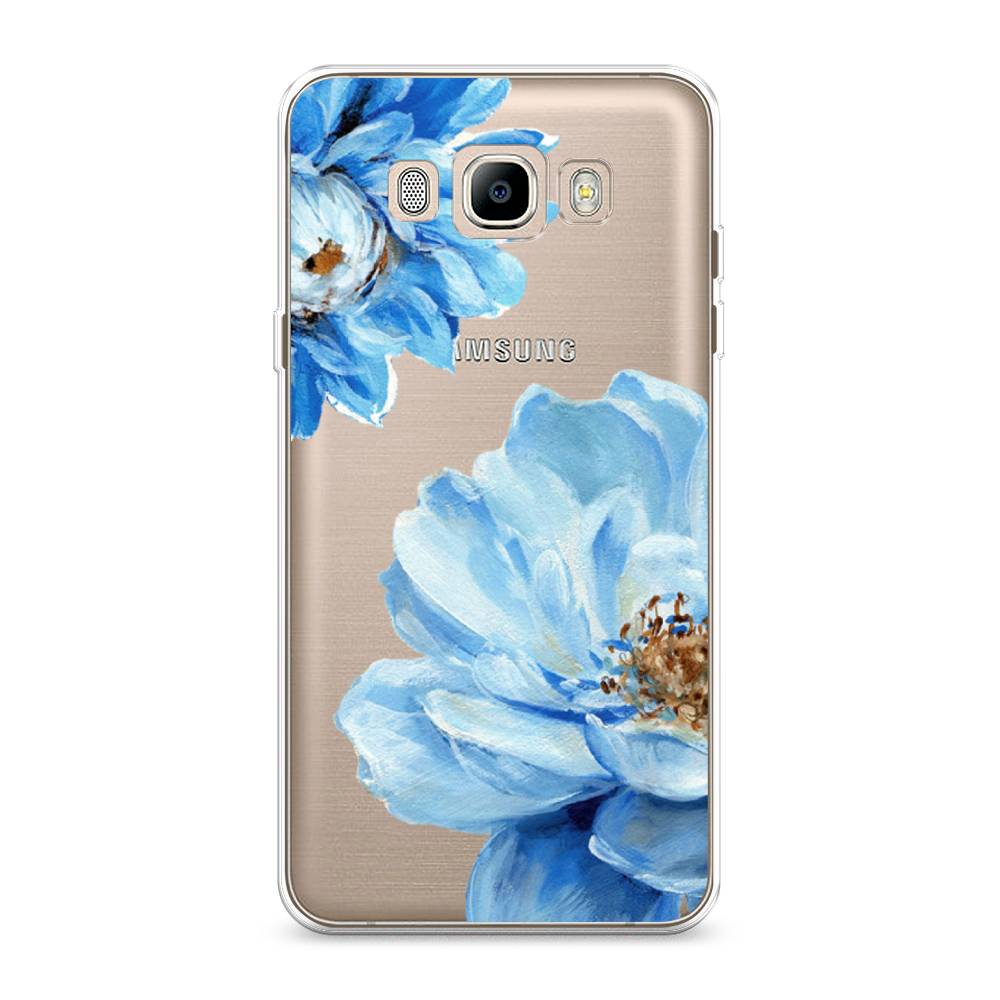 

Чехол Awog на Samsung Galaxy J7 2016 / Самсунг J7 2016 "Голубые клематисы", Голубой, 23050-8