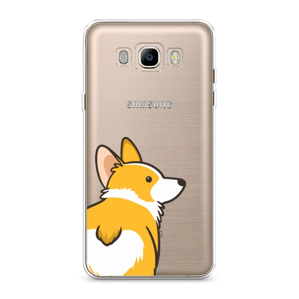 

Чехол Awog на Samsung Galaxy J7 2016 / Самсунг J7 2016 "Корги следуй за мной", Желтый;бежевый;белый, 23050-2
