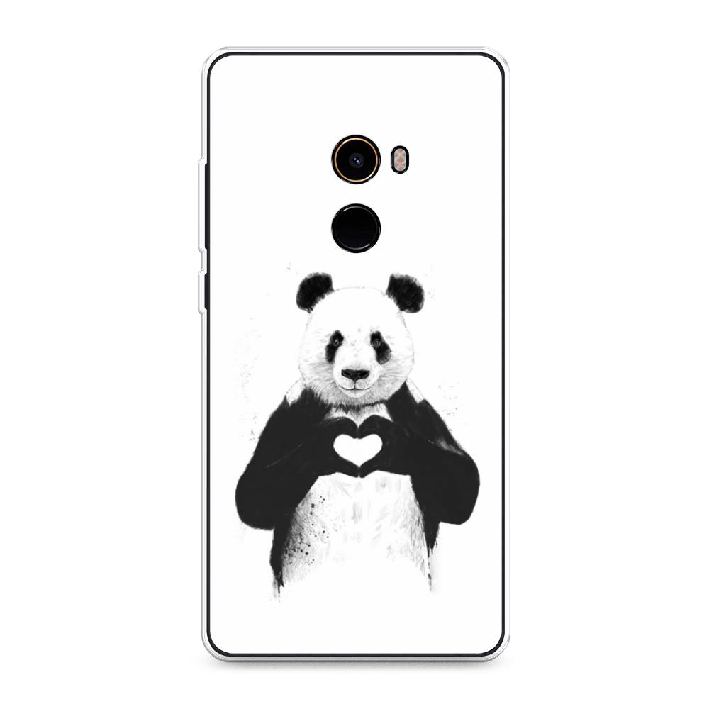 

Чехол Awog на Xiaomi Mi Mix 2 "Панда love", Разноцветный, 32550-10