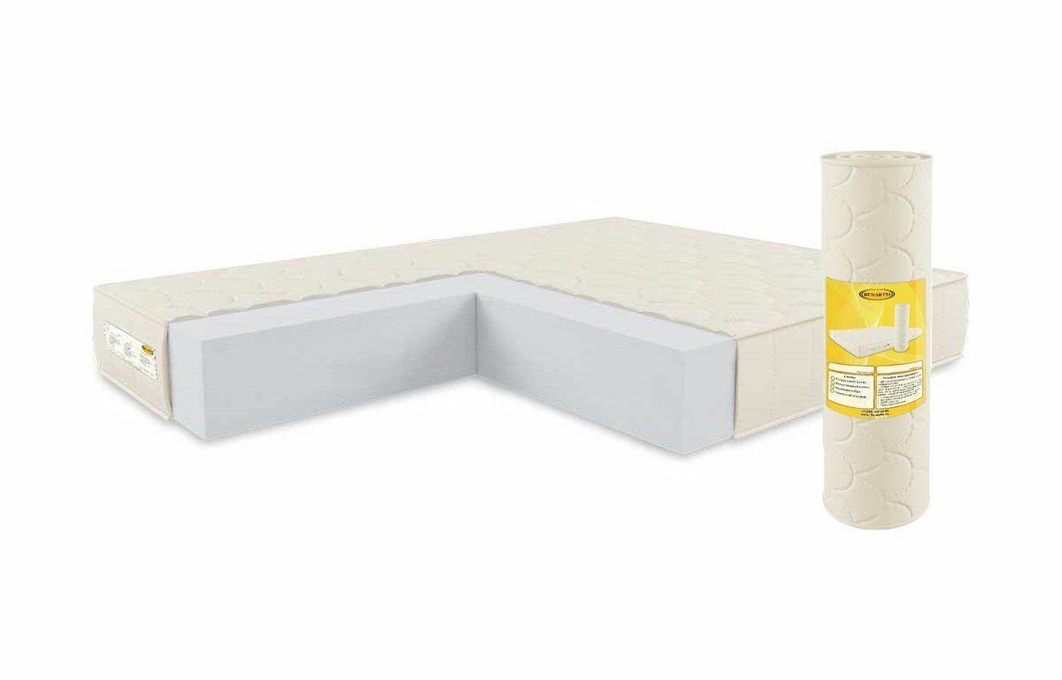 

Матрас Benartti Roll Mega 195x190, Бежевый, Roll Mega