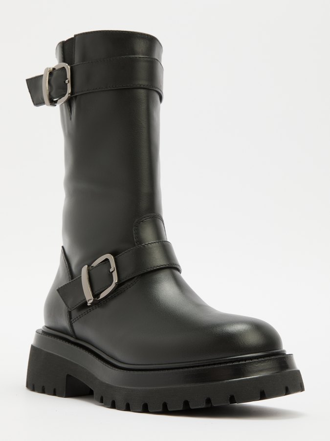 

Полусапоги женские Giovanni Fabiani Trend W24TR146 черные 41 EU, Черный, W24TR146