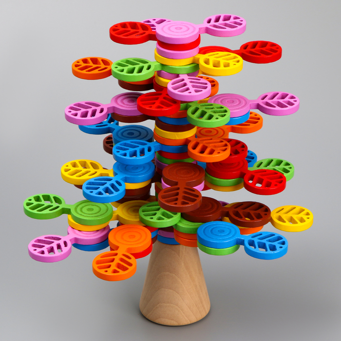 Развивающая игра Сказочное дерево, 10175395, 21х16,5х7,5 см, балансир