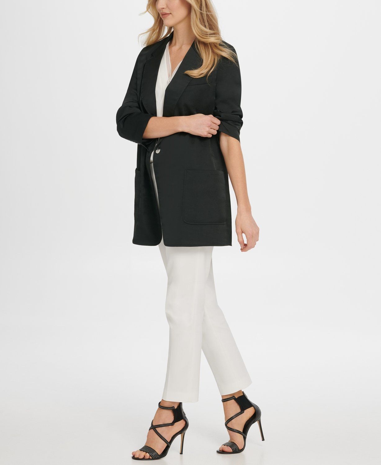 

Жакет женский DKNY P0DC8DMI черный 4, P0DC8DMI