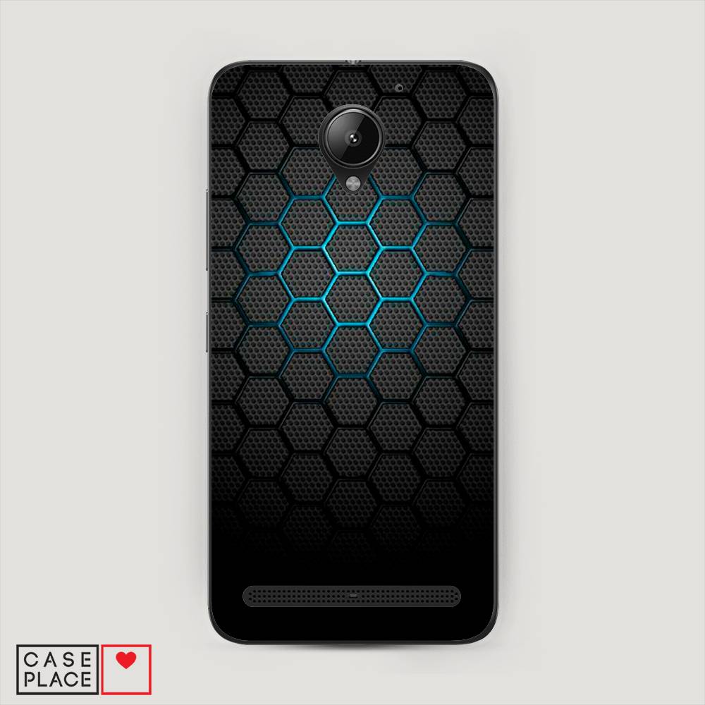 

Чехол Awog "Бирюзовые соты" для Lenovo Vibe C2