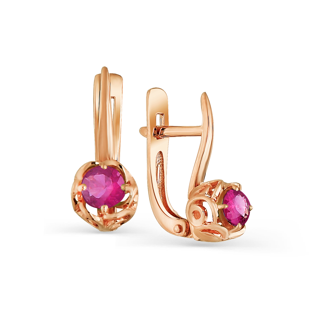 

Серьги из красного золота с рубином Master Brilliant 2-107-339-03, 2-107-339-03
