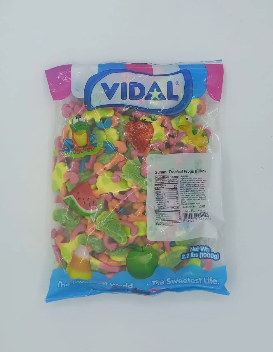 Мармелад Vidal, Лягушки, 1000гр