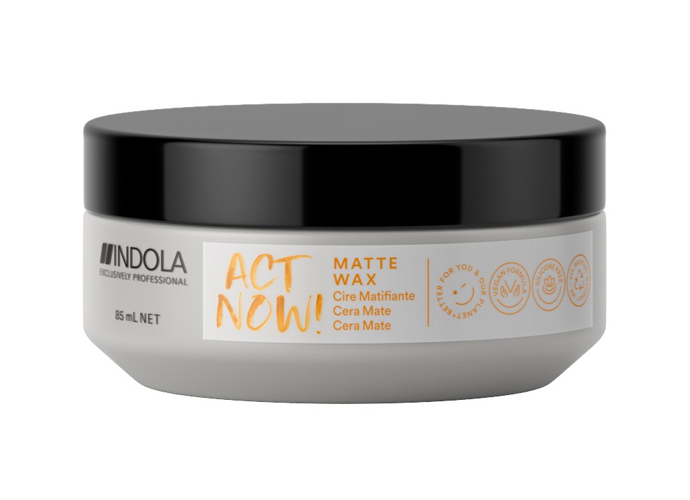 

Воск Indola для волос Professional Act Now с матовым эффектом 85 мл