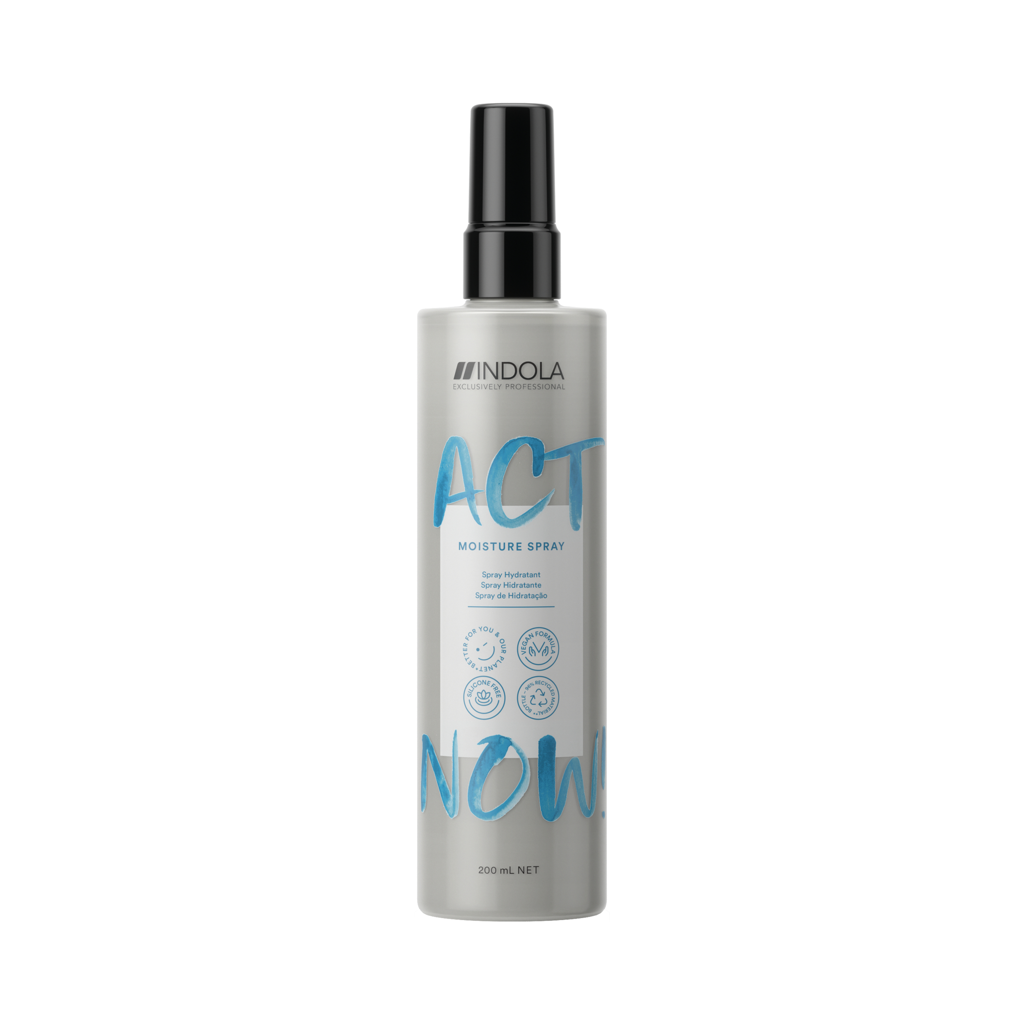 КондиционерIndola для волос Professional Act Now Moisture Spray 200 мл