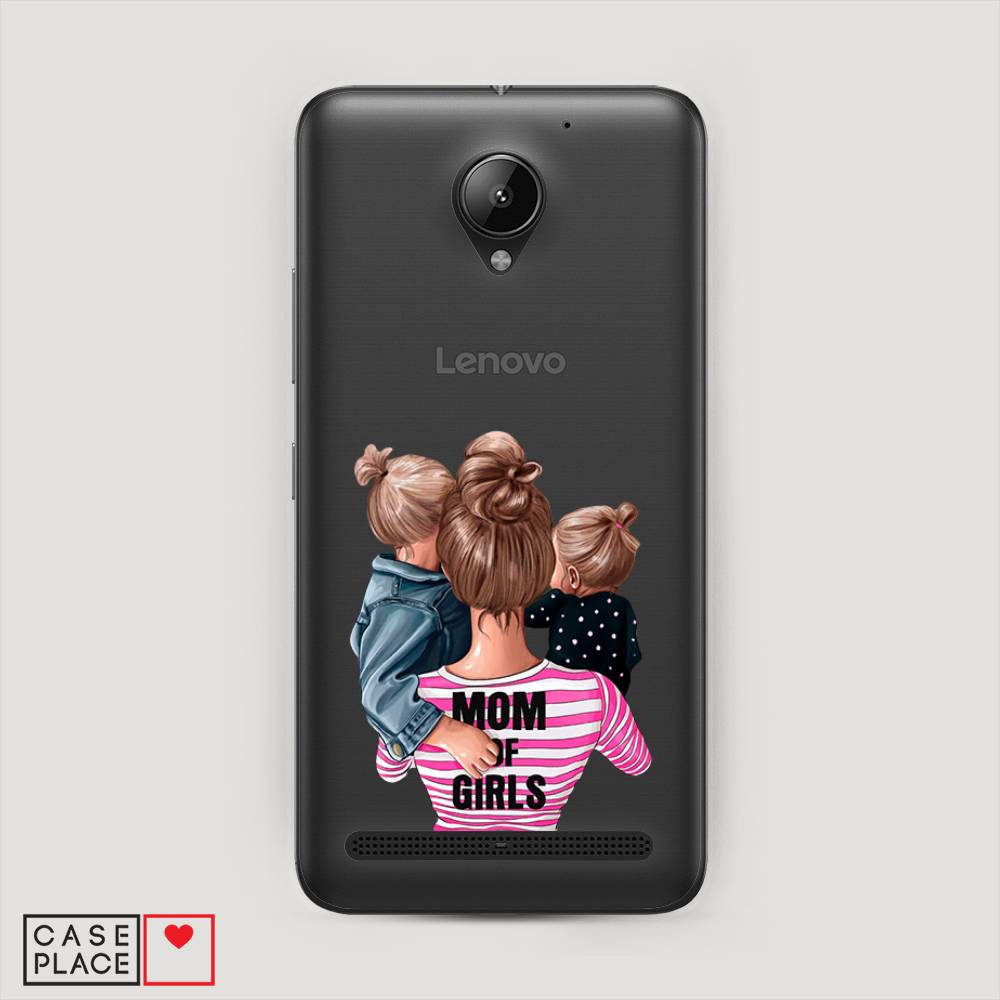 

Чехол Awog "Mom of Girls" для Lenovo Vibe C2