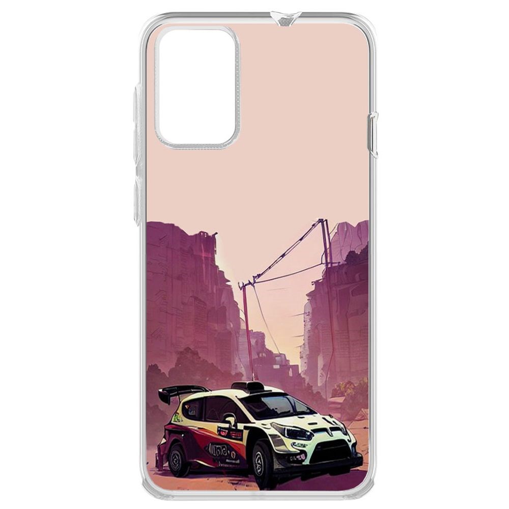 

Чехол-накладка Krutoff Clear Case Гоночный каньон для ZTE Blade L9