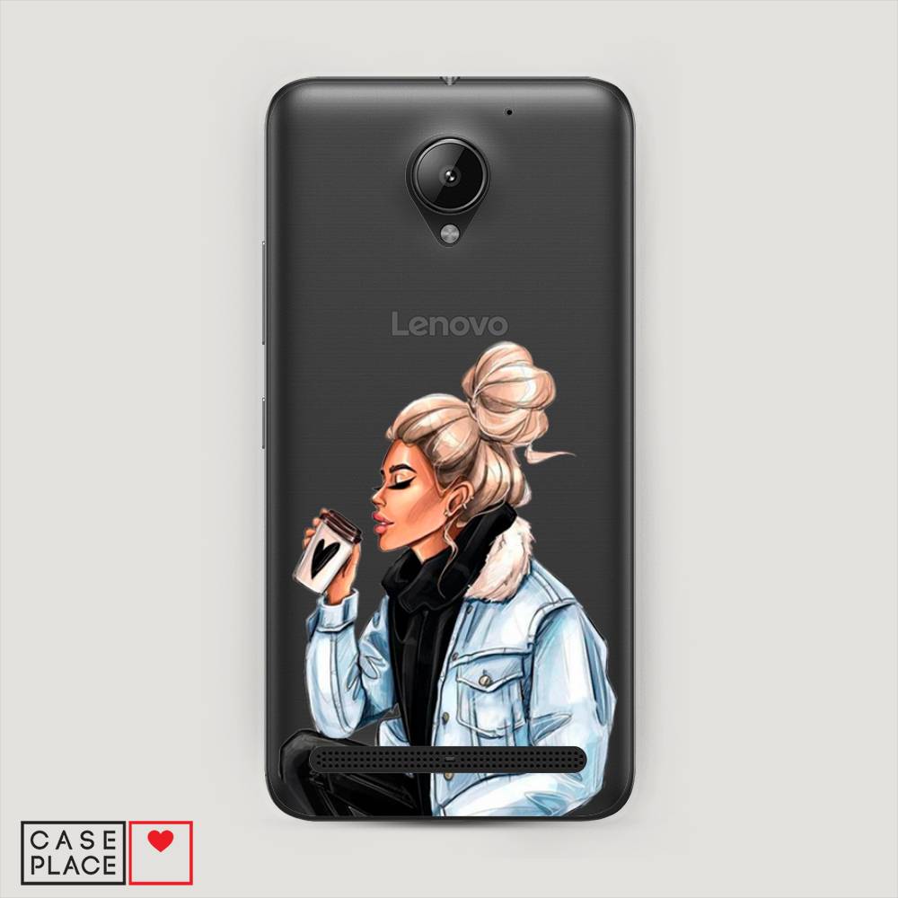 

Чехол Awog "Cute girl" для Lenovo Vibe C2