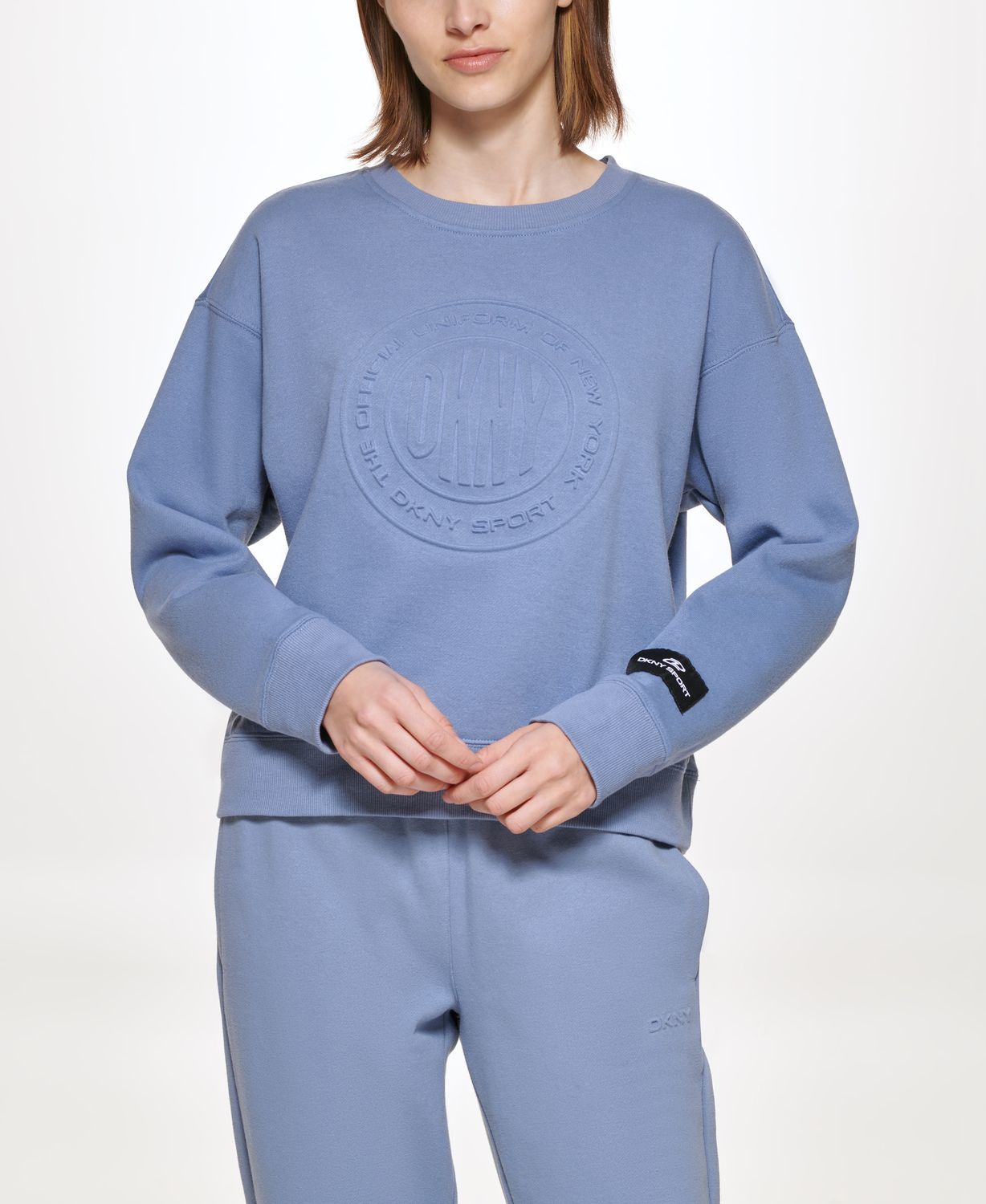 

Свитшот женский DKNY DP1T8417 синий M, DP1T8417