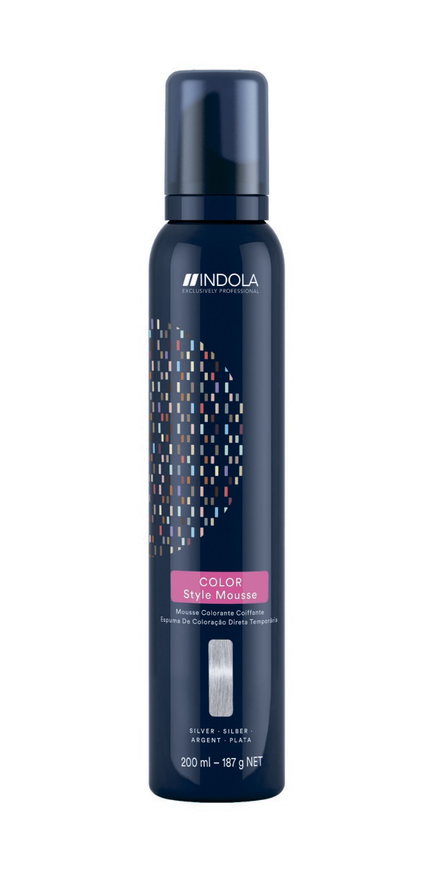 

Мусс Indola для волос Color Style Mousse Серебро 200 мл