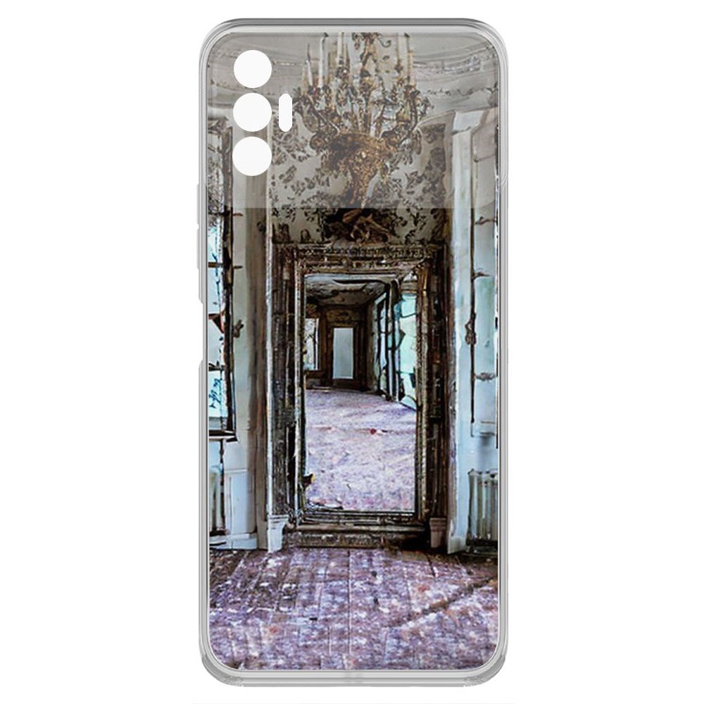 

Чехол-накладка Krutoff Clear Case Заброшенный особняк для TECNO Spark 8P, Прозрачный