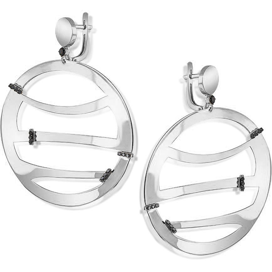 

Серьги из белого золота с бриллиантом Master Brilliant 2-000-027-48, 2-000-027-48