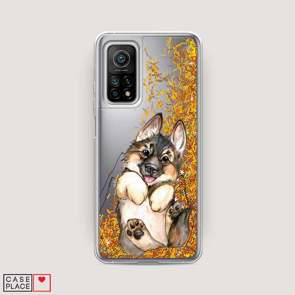 

Чехол Awog на Xiaomi Mi 10T/Mi 10T Pro "Овчарка в ладошках", Разноцветный, 37790-1