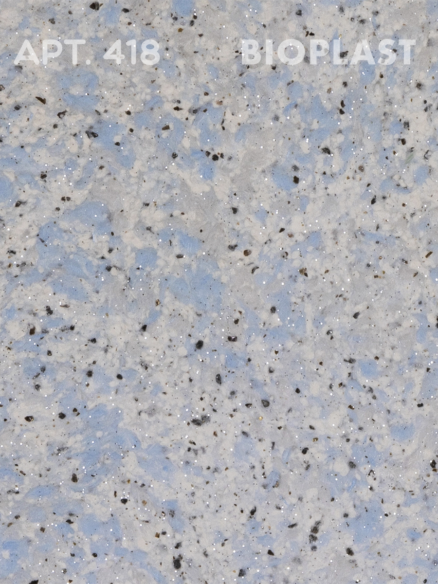 

Жидкие обои Bioplast арт.418, Голубой, 418