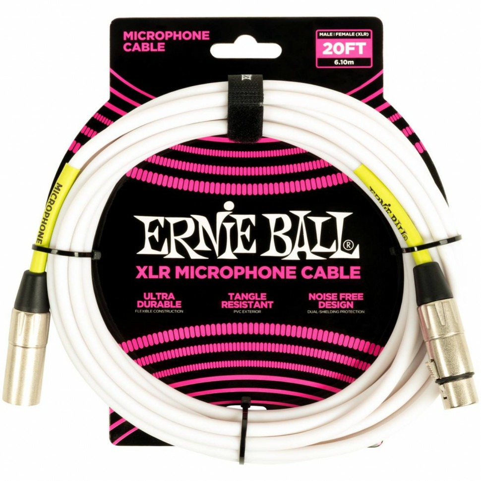 

Кабель аудио 1xXLR - 1xXLR Ernie Ball 6389, 6389