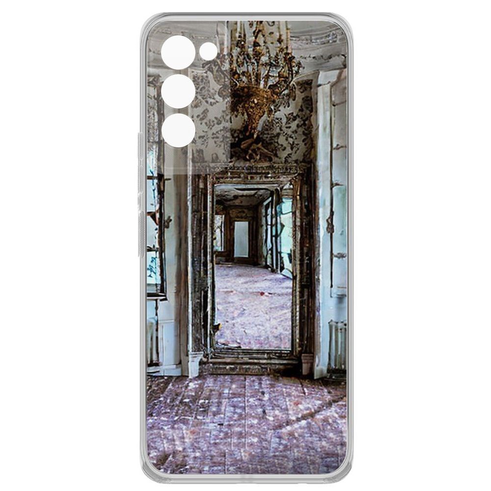 

Чехол-накладка Krutoff Clear Case Заброшенный особняк для TECNO Camon 18P, Прозрачный