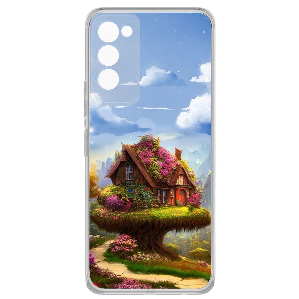 

Чехол-накладка Krutoff Clear Case Дом на дереве для TECNO Camon 18P, Прозрачный