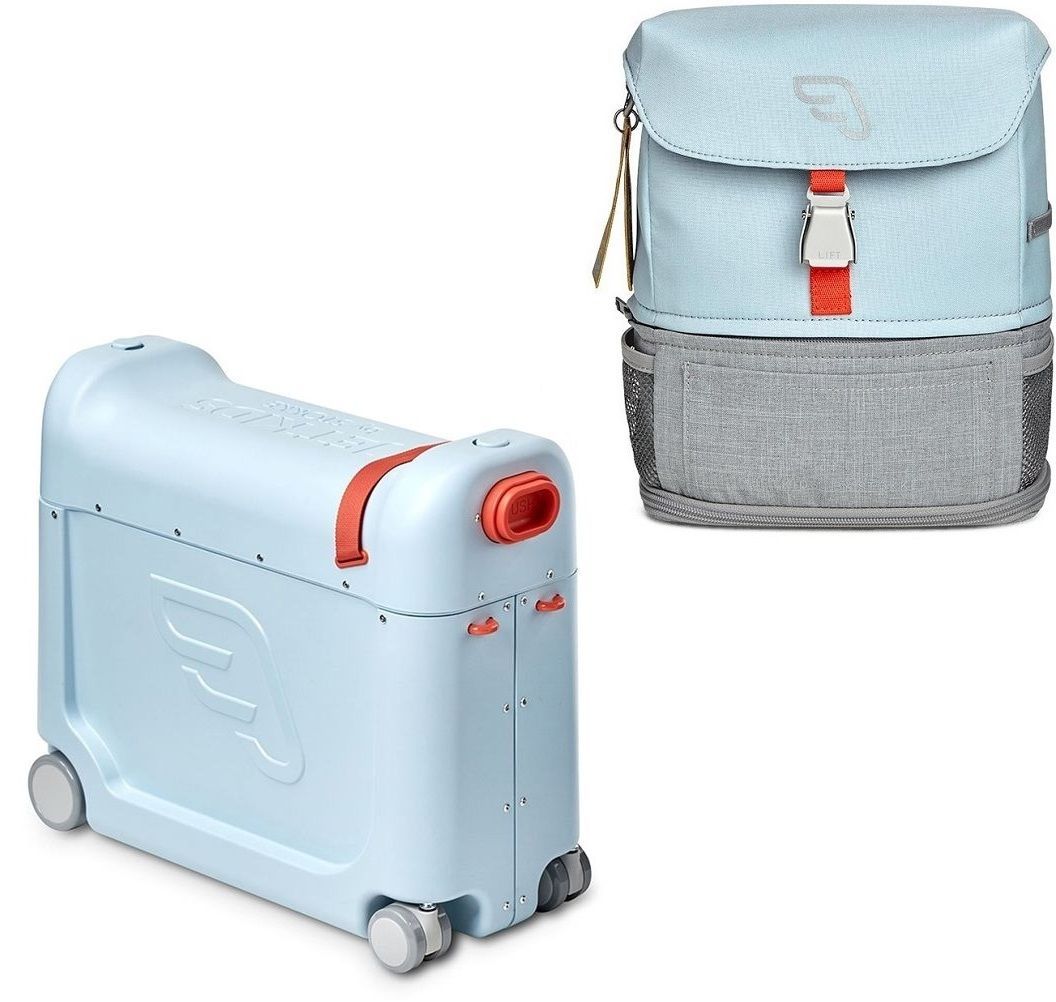 

Чемодан-трансформер Stokke Blue Sky + рюкзак Crew Backpack Blue Sky 570601