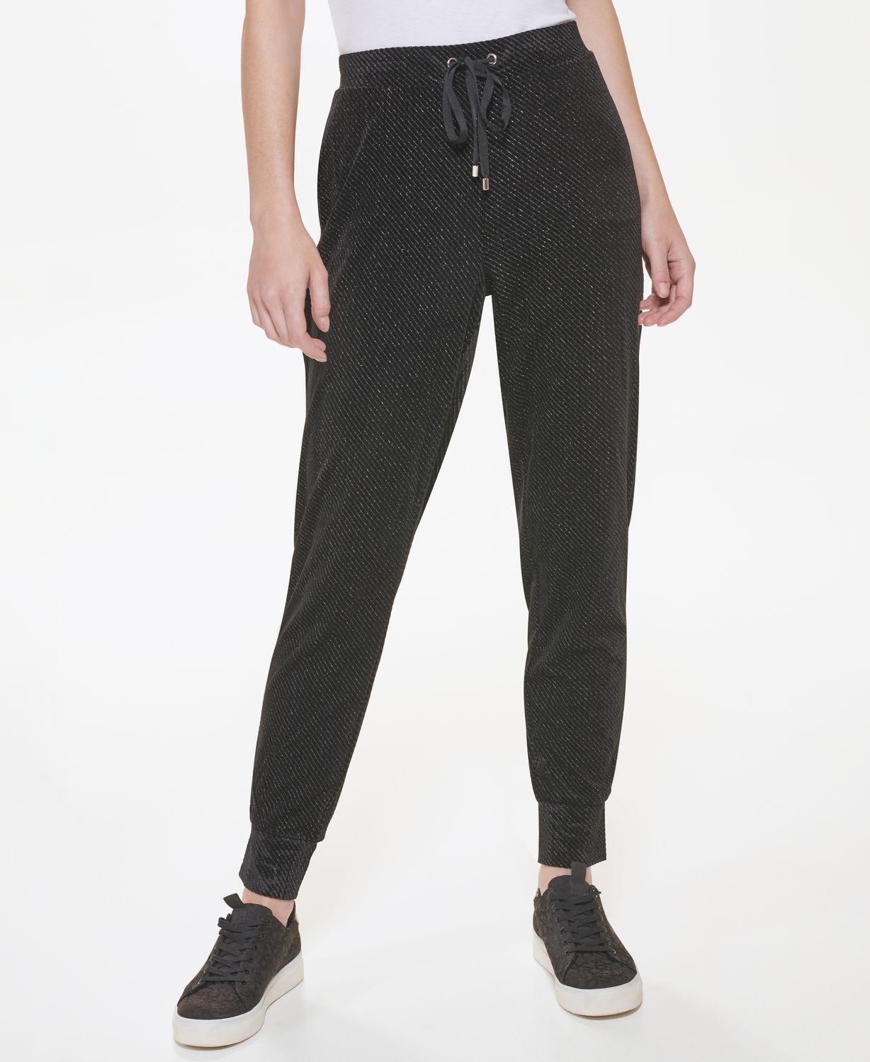 

Брюки женские DKNY P1JF7KSK черные S, P1JF7KSK