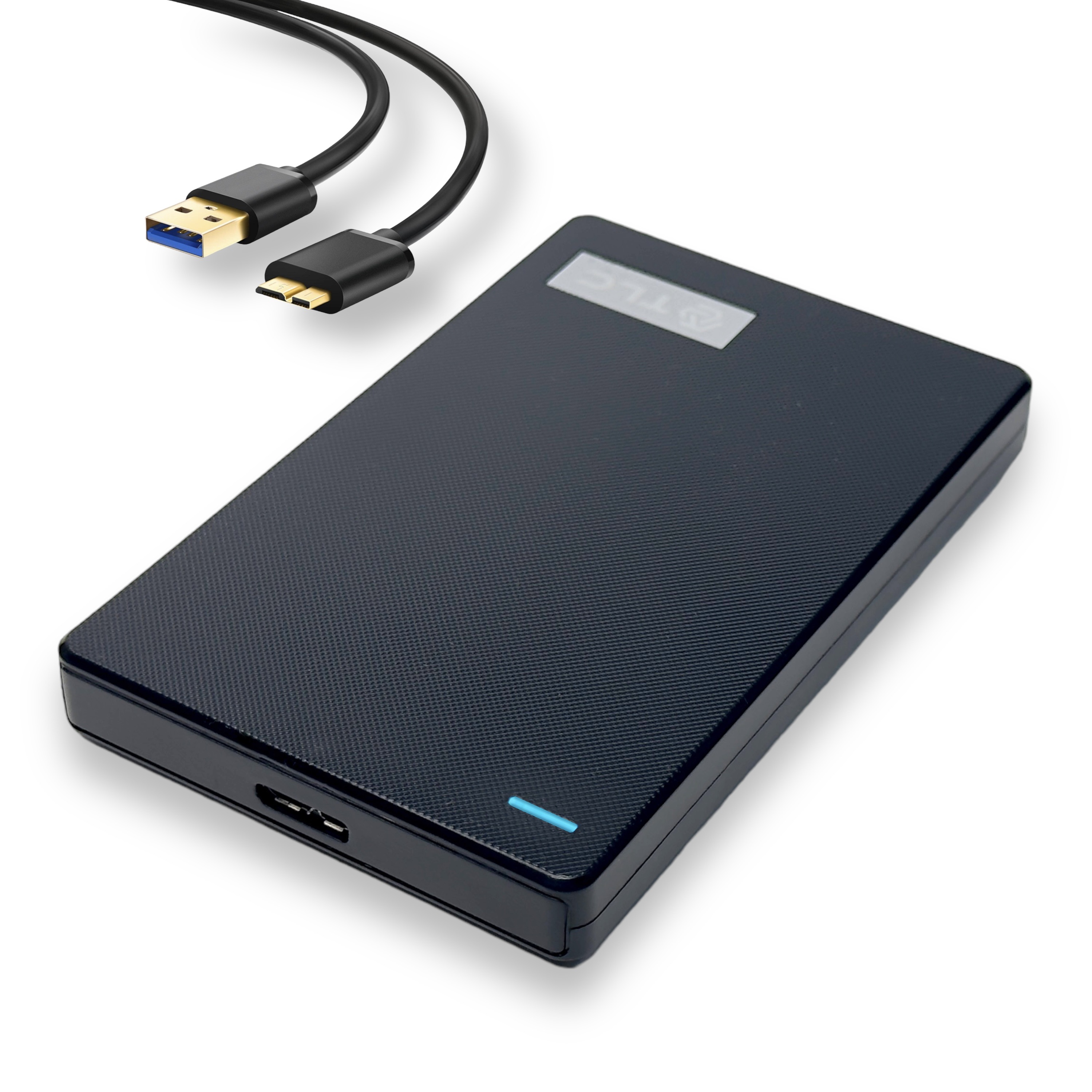 

Внешний жесткий диск TLC Slim Portable, 500 Гб HDD 2,5" USB 3.0, черный, M252