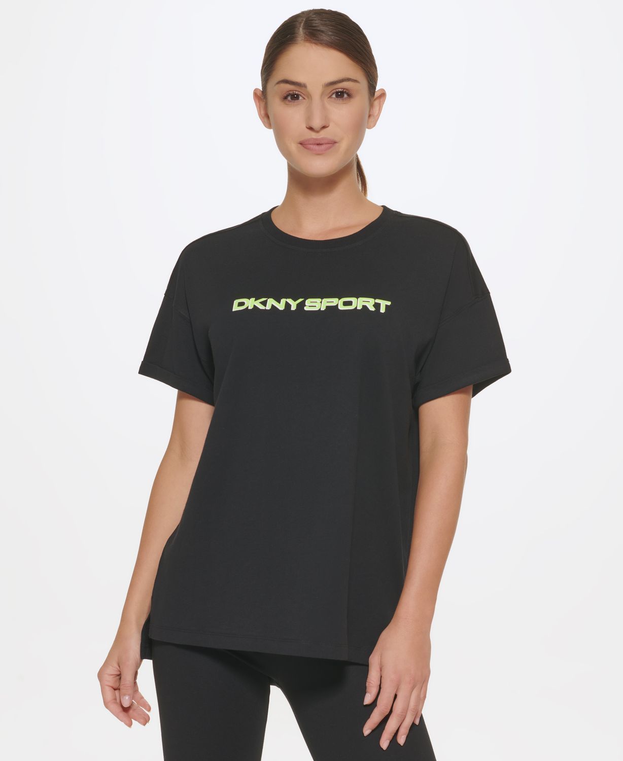 

Футболка женская DKNY DP1T8771 черная XS, DP1T8771