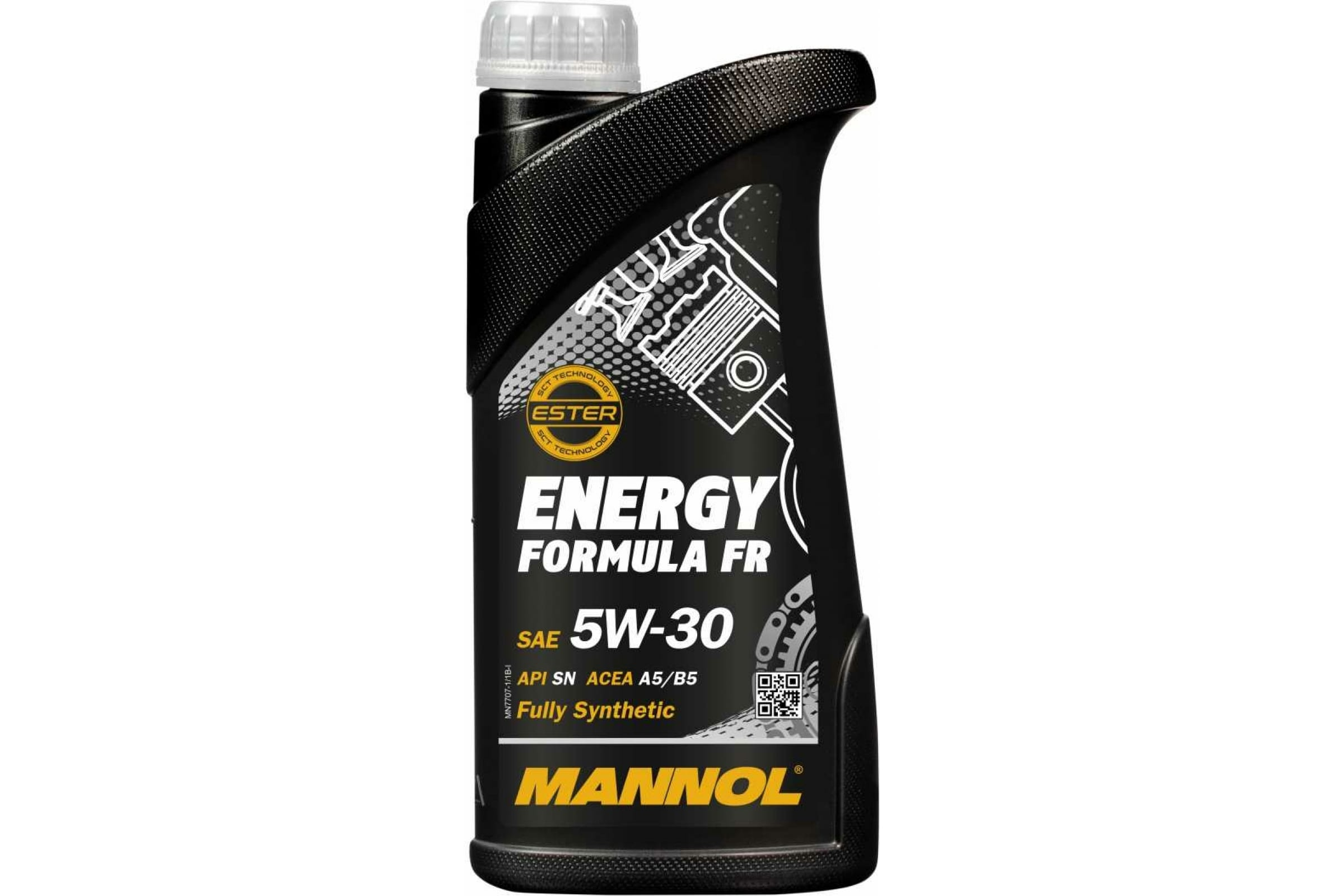 фото Масло моторное mannol energy formula fr 5w-30 синтетическое 1 л 1094 mannol 1094
