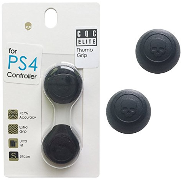 Накладки на стики Skullandco CQC Elite Thumb Grip  Черные (PS3/PS4/Xbox 360/Xbox One)