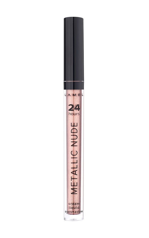 

Тени Lamel Professional для век Metallic Nude Cream Liquid 24 Hours 3,3 мл