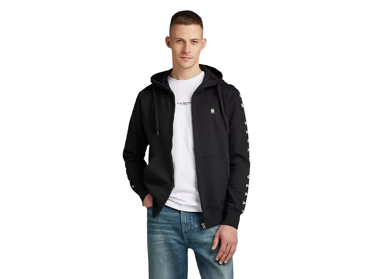 Толстовка мужская G-Star Raw D23266-A611-6484 черная XL