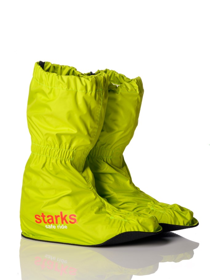 Дождевые бахилы с цельной подошвой Starks Rain Boots Салатовый S 37-39