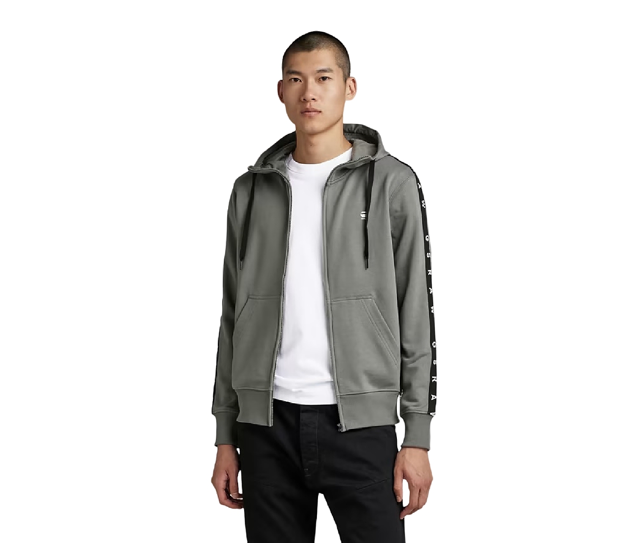 Толстовка мужская G-Star Raw D23266-A611-1260 серая XL