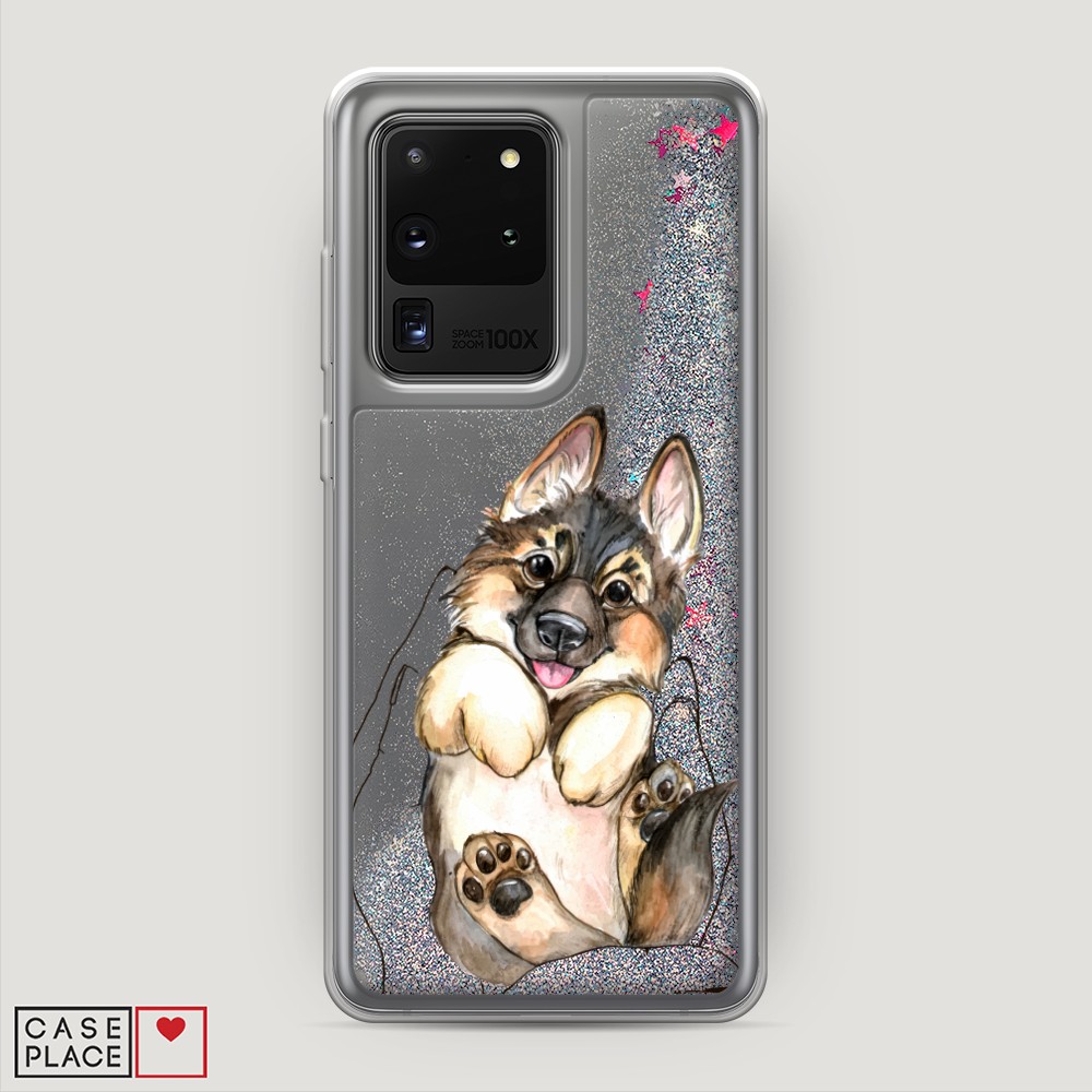 

Чехол Awog на Samsung Galaxy S20 Ultra "Овчарка в ладошках", Разноцветный, 29491-1