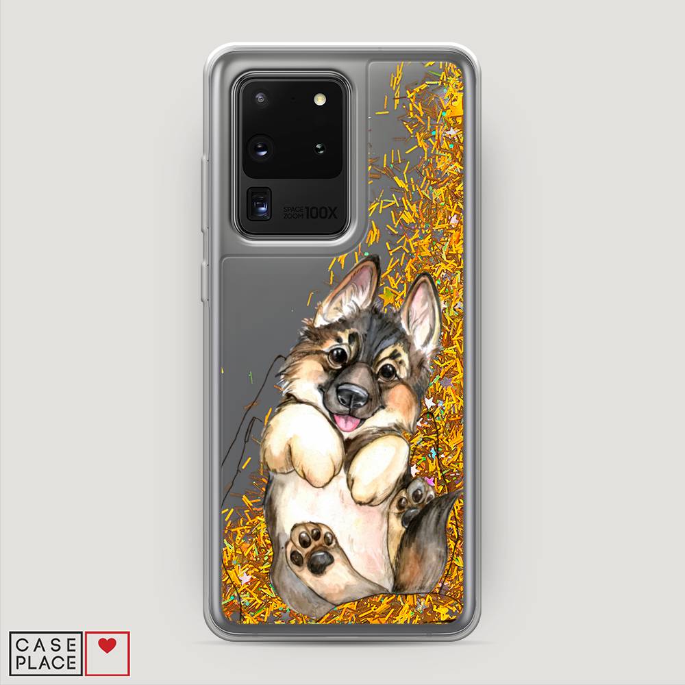 

Чехол Awog на Samsung Galaxy S20 Ultra "Овчарка в ладошках", Разноцветный, 29490-1
