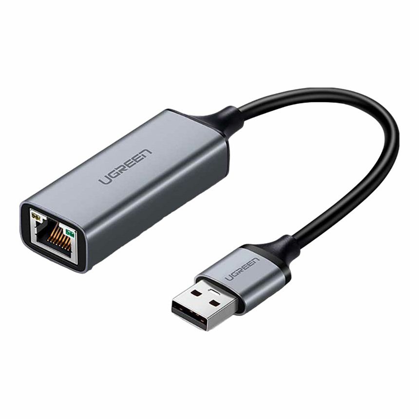 Сетевой адаптер Ugreen USB A 30 - LAN RJ45 1G 3974₽