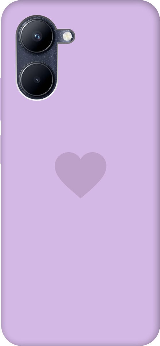 

Чехол на Realme C33 "Heart" сиреневый, Фиолетовый, 1577100