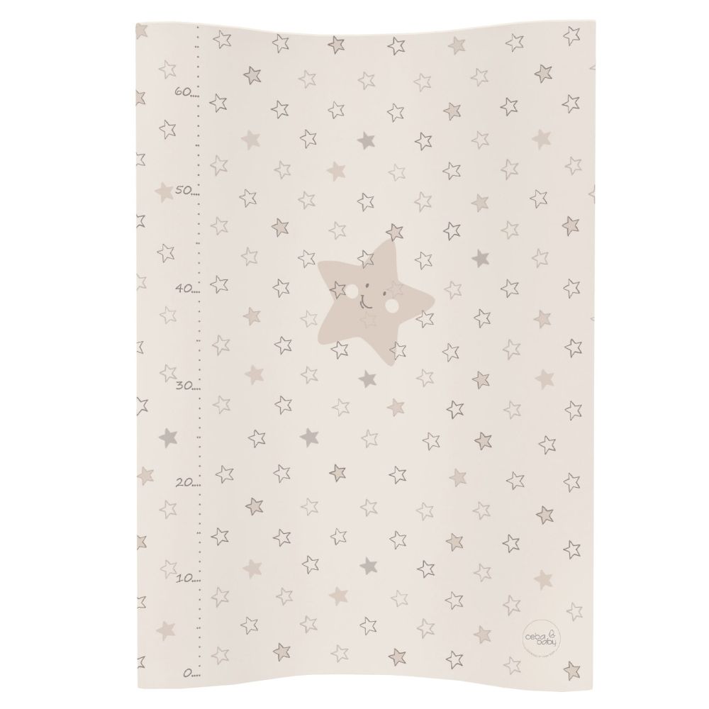 фото Матрас пеленальный ceba baby 70 см cosy stars beige w-104-066-111