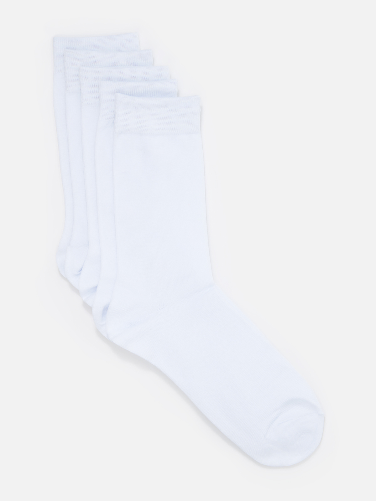 Комплект носков мужских Cotton & Quality 53001Т5 белых 43-46