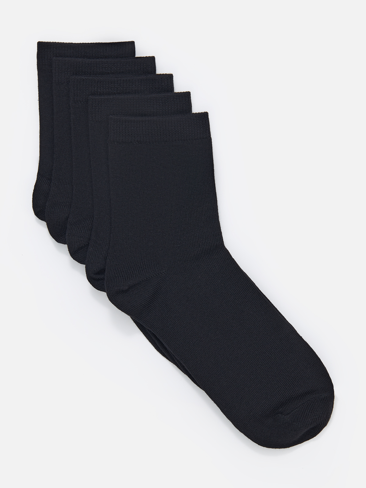Комплект носков женских Cotton & Quality 5466Т5 черных 39-41