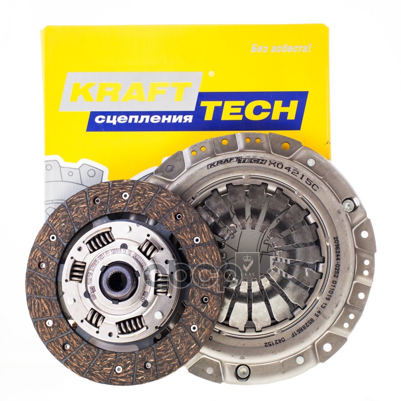 

Комплект сцепления без подшипника Opel Astra G/Vectra B 95>05 KRAFTTECH W14215I9